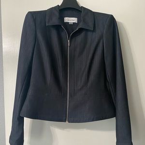 Classy Calvin Klein blazer. Never worn. Size 2.